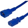 PW-100C-06BL Power cord 15A 300V - 6ft - Blue