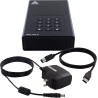 Apricorn Aegis Desktop 2 TB FIPS 140-2 Validated 256-Bit Encrypted Hard Drive (ADT-3PL256F-2000)