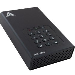 Apricorn Aegis Desktop 2 TB FIPS 140-2 Validated 256-Bit Encrypted Hard Drive (ADT-3PL256F-2000)